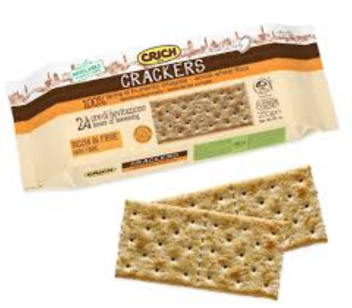 CRICH CRACKERS WHOLE WHEAT 250G